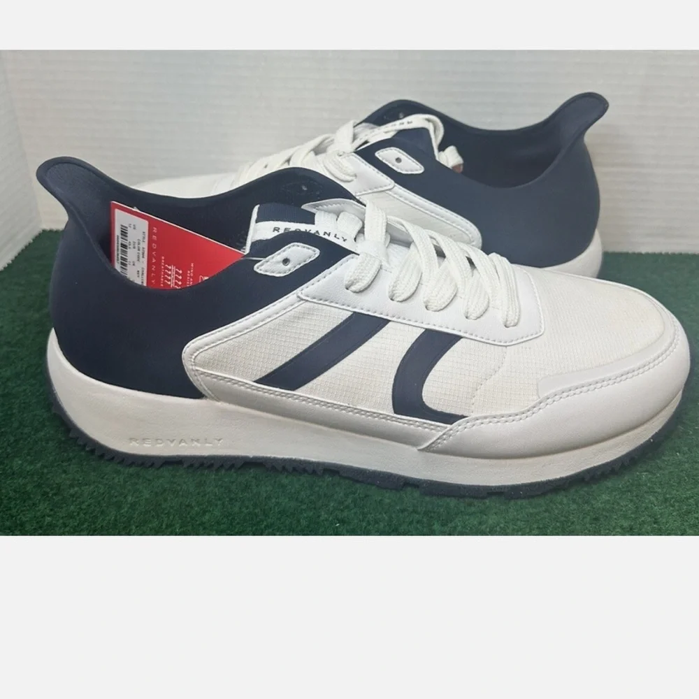 Redvanly Navy Blue and White Shoes Sz 11.5 - Picture 2 of 7